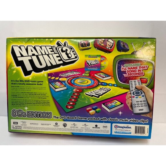 Name That Tune DVD Game 80's Edition Imagination - Picture 2 of 13